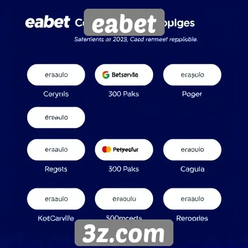 Comparativo de métodos de pagamento na plataforma eabet